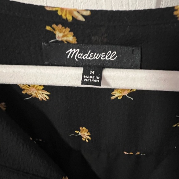 MADEWELL tie waist dresss - Picture 2 of 3